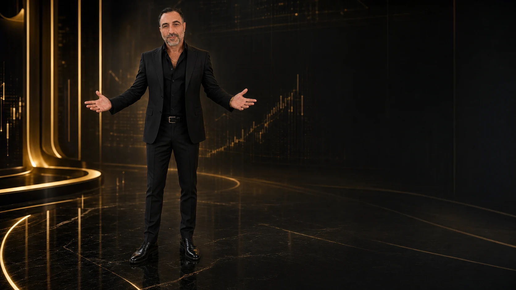 Simon X מקבל את פני המבקר בידיים פתוחות